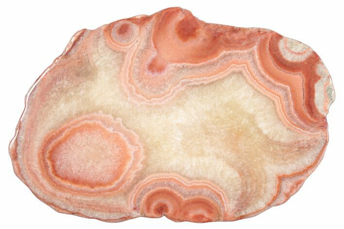 Polished Potato Agate Slice - England #283045
